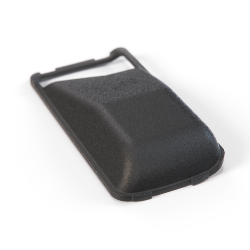 Mercedes W126 C126 Front Door Handle Insert (Left or Right) - Black (A1267660290 / A1267660190) — view 3