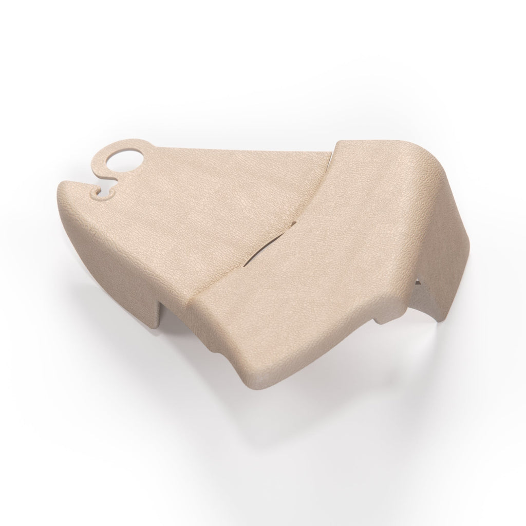 Mercedes W126 Front Seat Inner Hinge Plastic Cover - All Colours, Right or Left (A1269183130 / A1269183230) — view 2