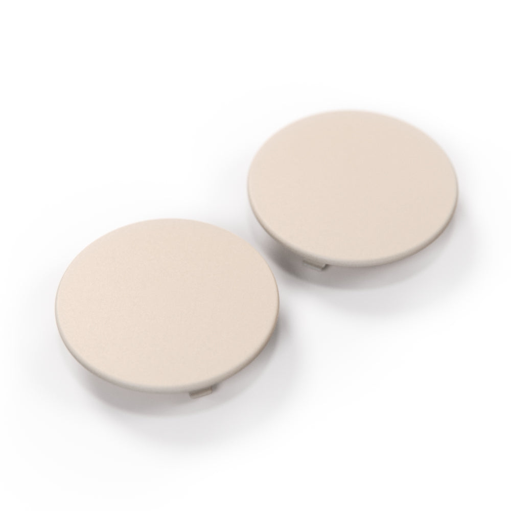 Mercedes W140 Console Screw Cover Lid Bezel Trim Set of 2 (A1409730089) - All Colours — view 8