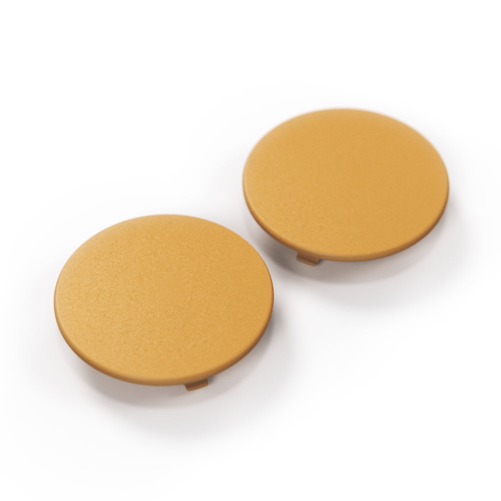 Mercedes W140 Console Screw Cover Lid Bezel Trim Set of 2 (A1409730089) - All Colours — view 10