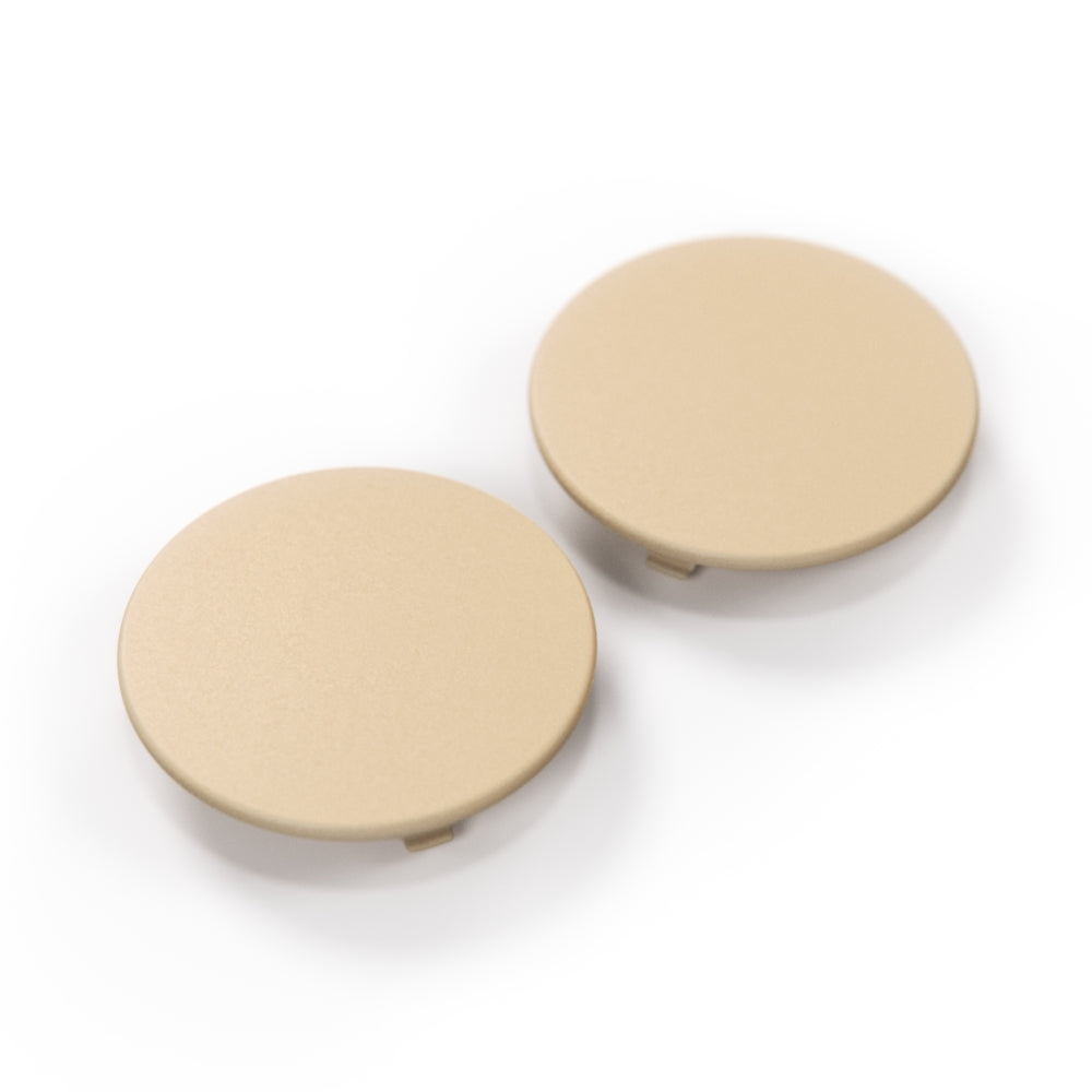Mercedes W140 Console Screw Cover Lid Bezel Trim Set of 2 (A1409730089) - All Colours — view 11
