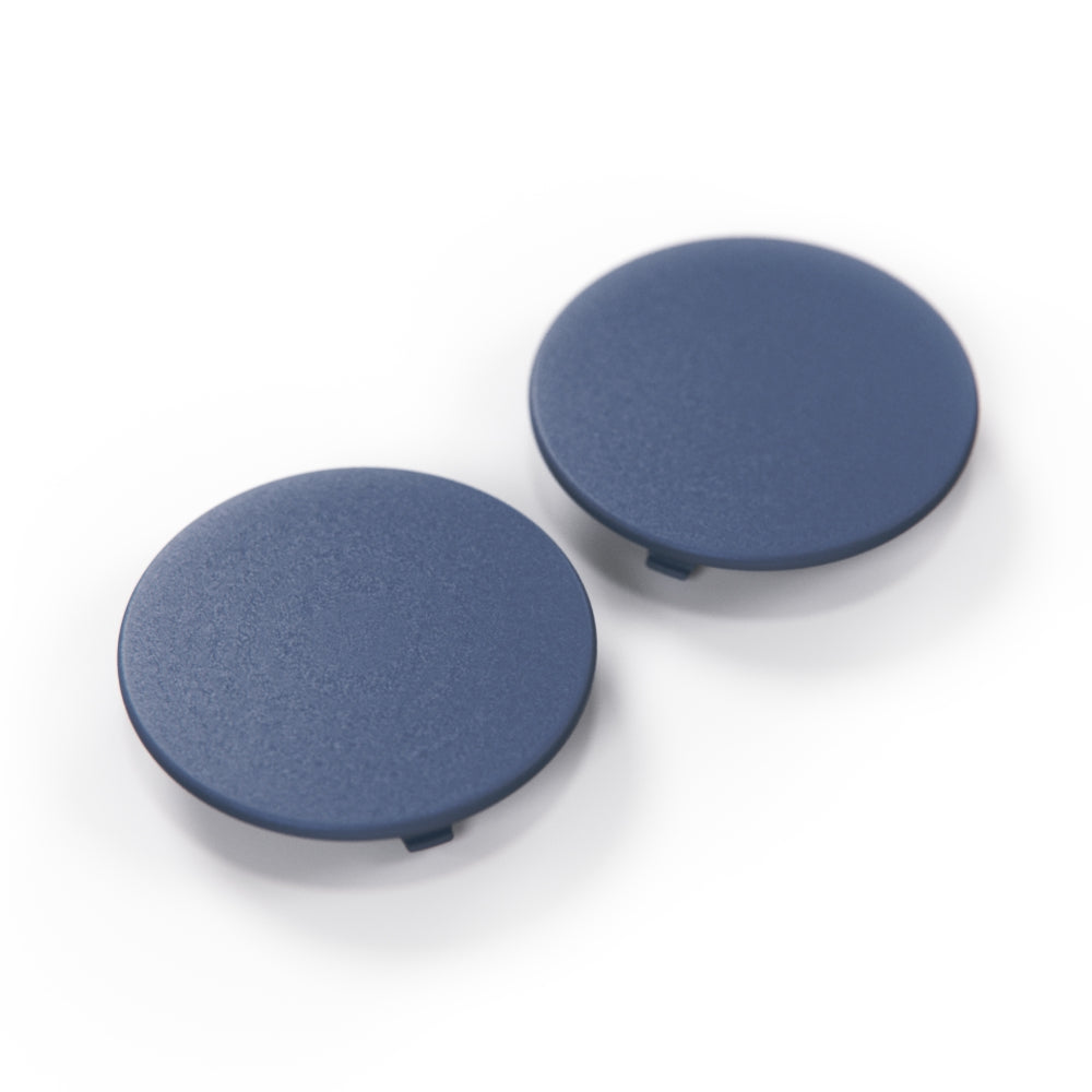 Mercedes W140 Console Screw Cover Lid Bezel Trim Set of 2 (A1409730089) - All Colours — view 12