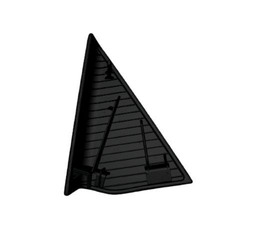 Mercedes W140 Indoor Mirror Cover Left or Right Side All Colours (A1407200111 / A1407200211) — view 2