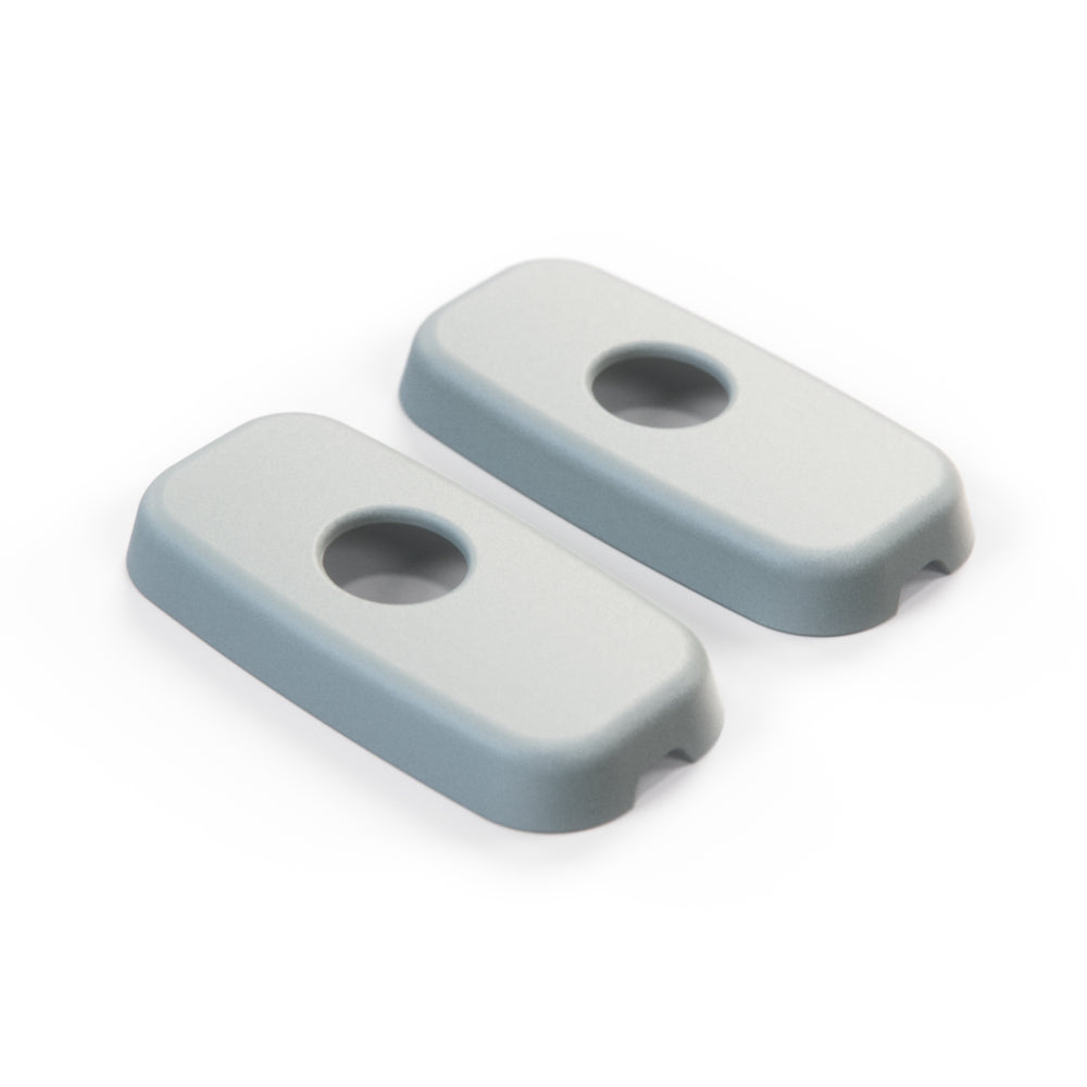 Mercedes W140 Sun Visor Mount End Cap Trim Set (A1408102310 / A1408102410) — view 15