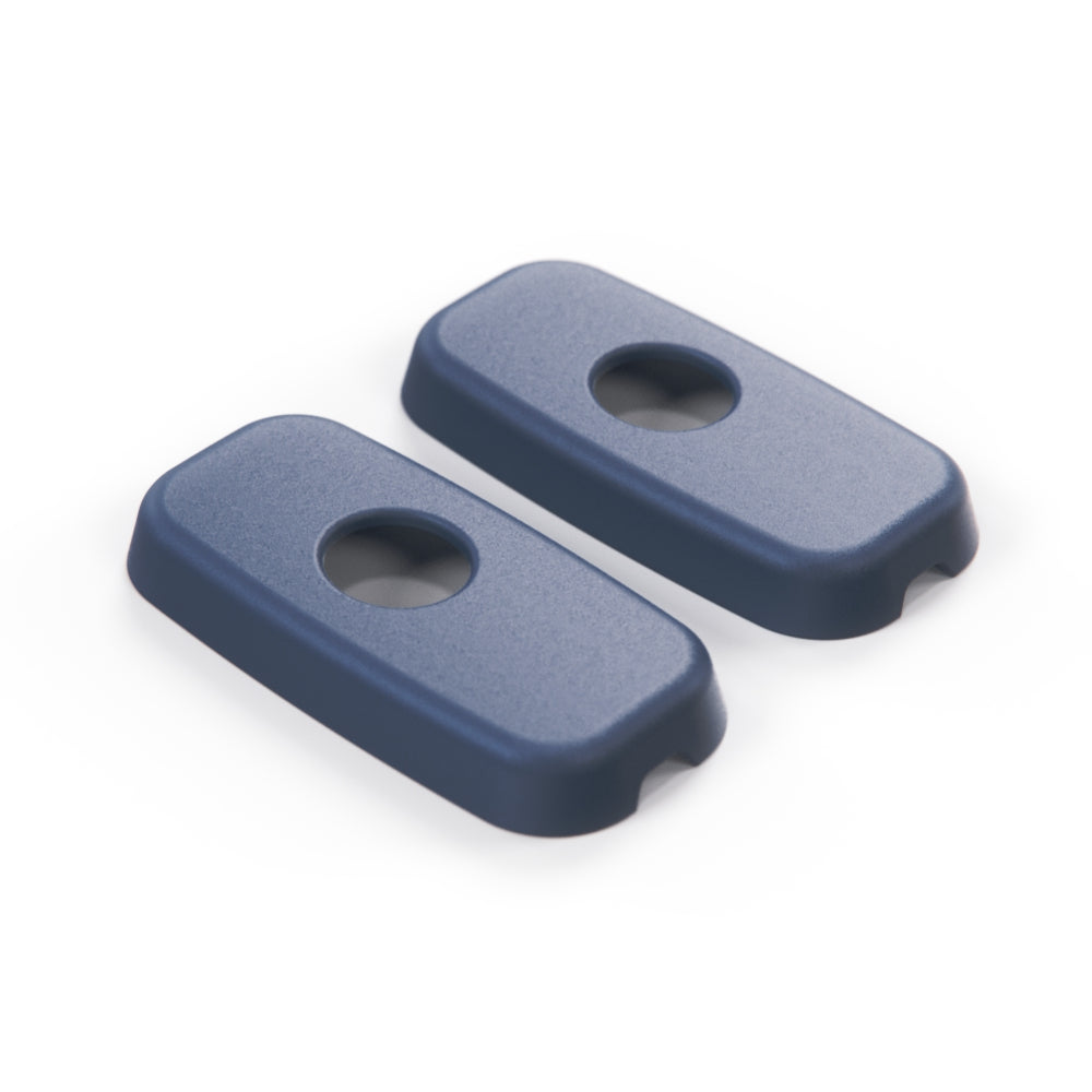 Mercedes W140 Sun Visor Mount End Cap Trim Set (A1408102310 / A1408102410) — view 11