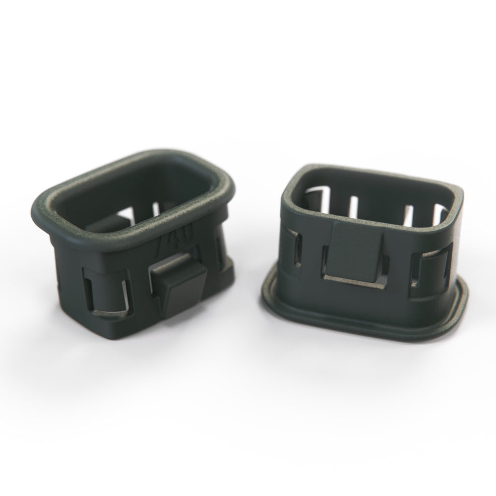 Mercedes W140 Trim Ring Around Knob Locked Door Set of 2 (A1409920305) — view 13