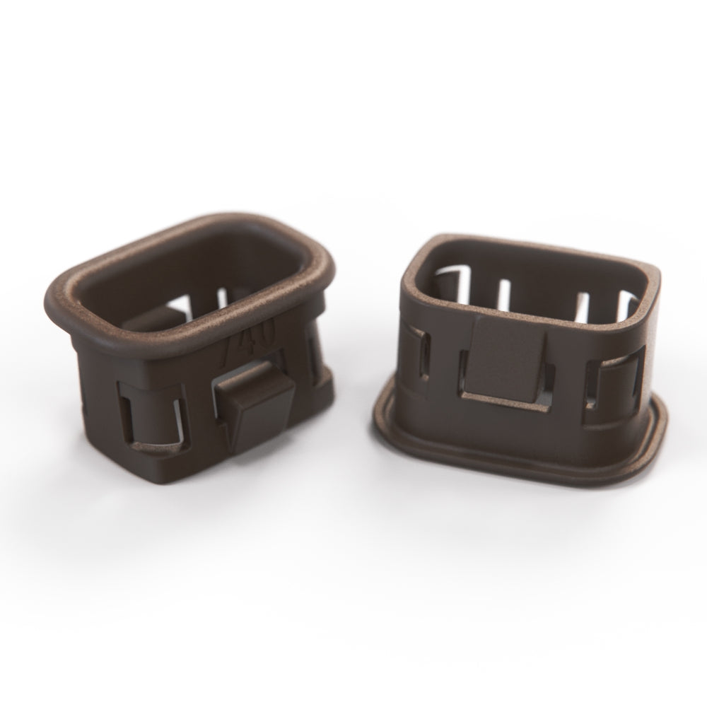 Mercedes W140 Trim Ring Around Knob Locked Door Set of 2 (A1409920305) — view 14