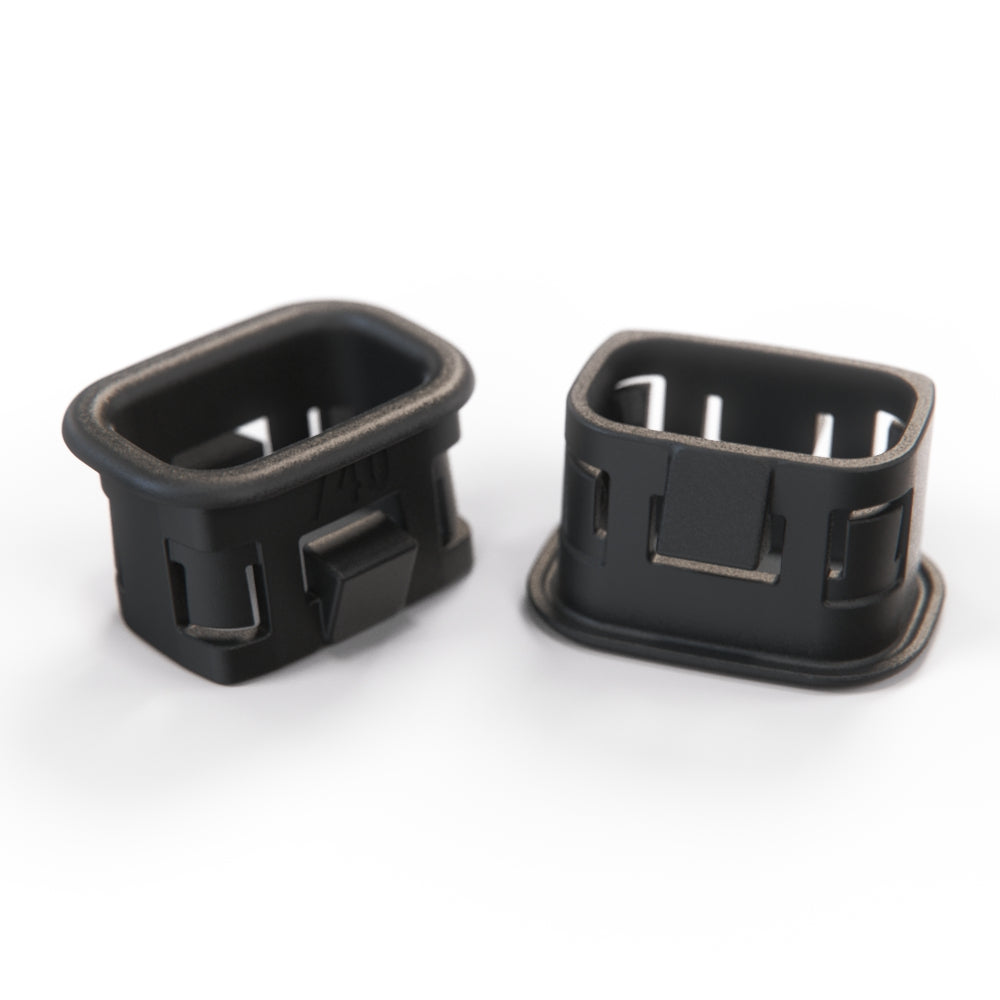 Mercedes W140 Trim Ring Around Knob Locked Door Set of 2 (A1409920305) — view 3