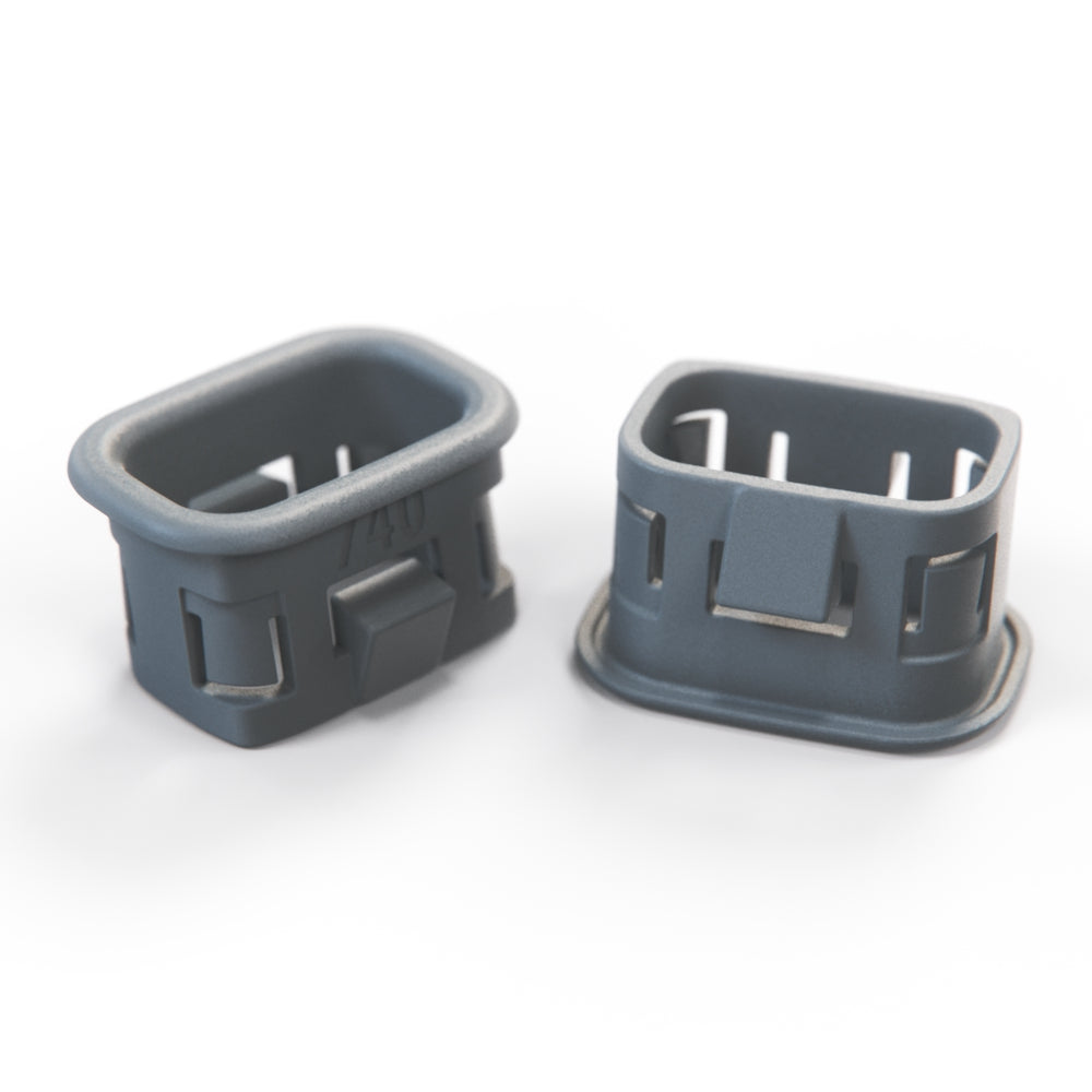 Mercedes W140 Trim Ring Around Knob Locked Door Set of 2 (A1409920305) — view 4