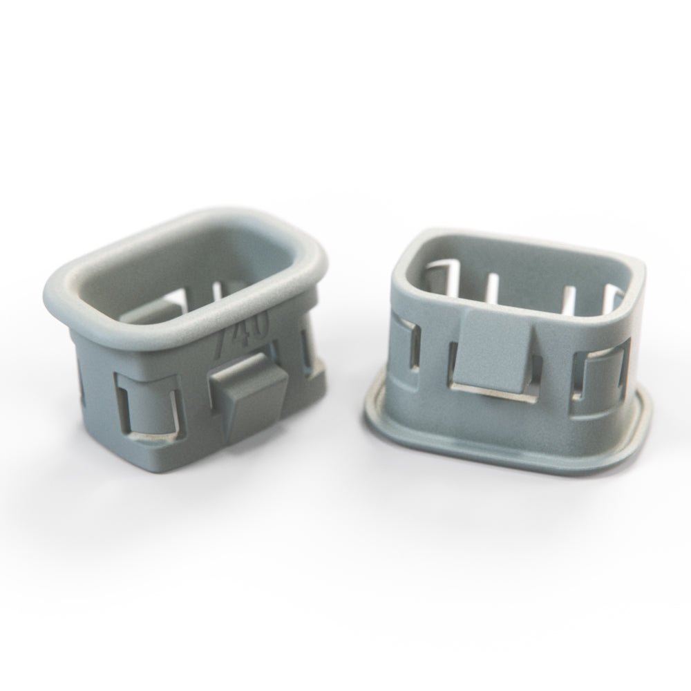 Mercedes W140 Trim Ring Around Knob Locked Door Set of 2 (A1409920305) — view 5