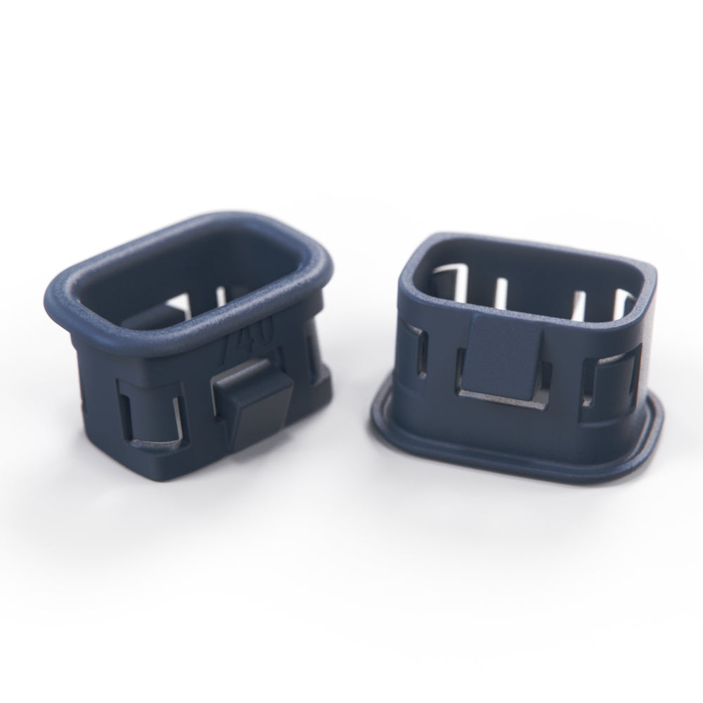 Mercedes W140 Trim Ring Around Knob Locked Door Set of 2 (A1409920305) — view 11