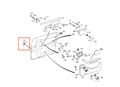 Mercedes W140 Vent Nozzle Air Trim Cover Left or Right (A1407270588 / A1407270688)