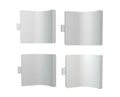 Mercedes W201 190 AMG Sideskirt Jack Hole Cover Set (4 Pieces) - Bodykit for Gen 2 AMG Sideskirts — view 2