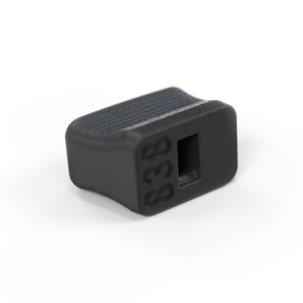 Mercedes W201 Temperature Switch Handle - Black (A2018310217) — view 2