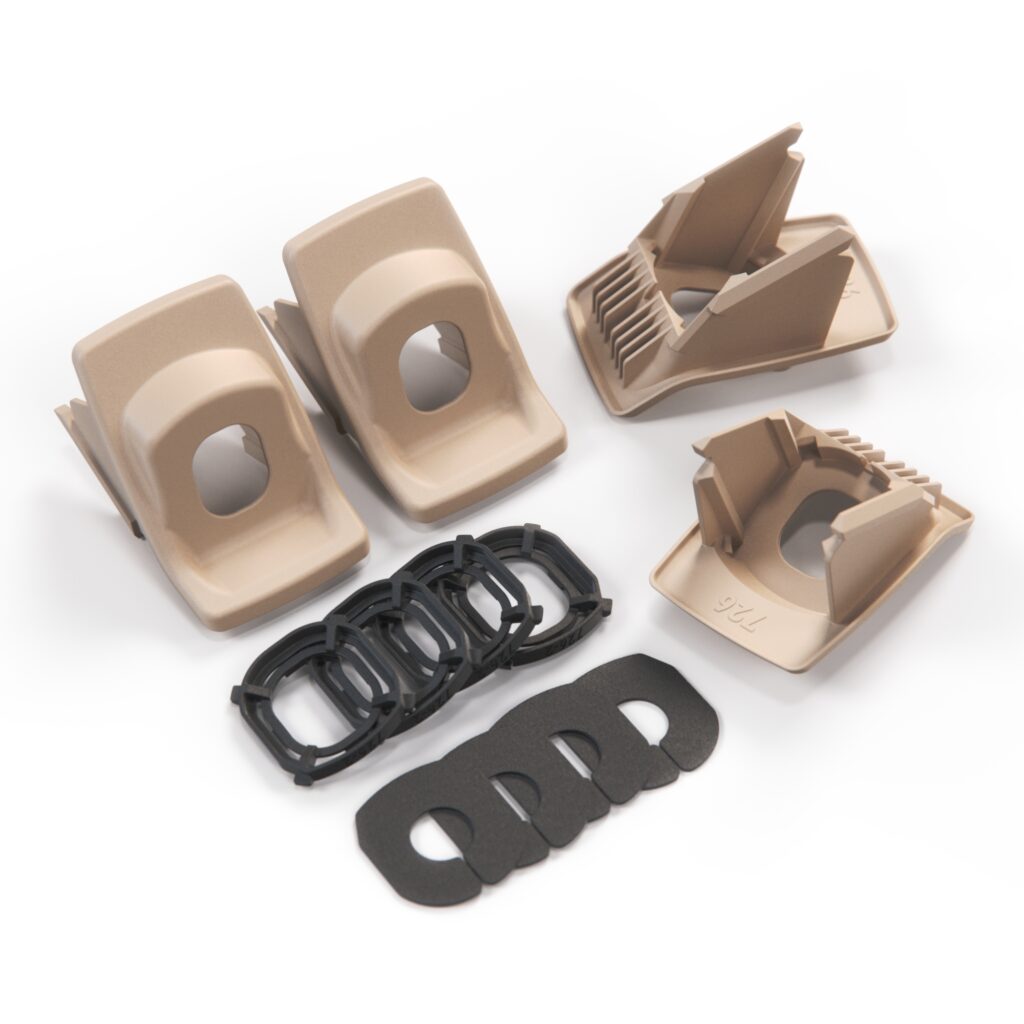 Mercedes W202 W208 W210 Rear Headrest Bracket Cover Trim Set of 4 - All Colours (A2029780029)