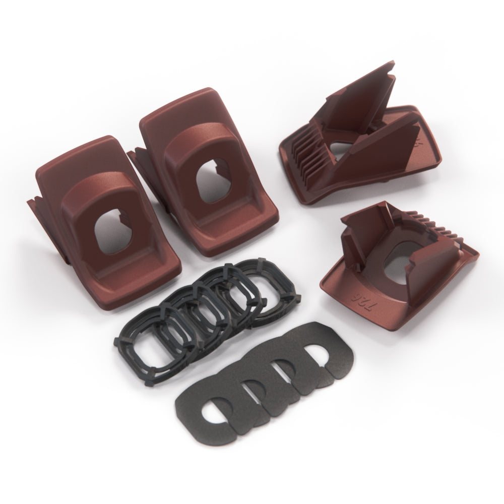 Mercedes W202 W208 W210 Rear Headrest Bracket Cover Trim Set of 4 - All Colours (A2029780029) — view 12