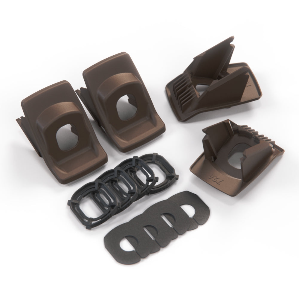 Mercedes W202 W208 W210 Rear Headrest Bracket Cover Trim Set of 4 - All Colours (A2029780029) — view 14