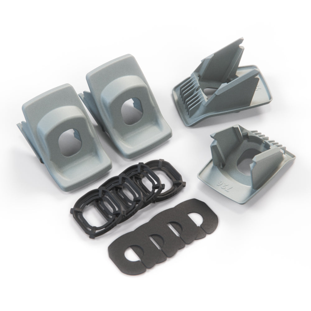 Mercedes W202 W208 W210 Rear Headrest Bracket Cover Trim Set of 4 - All Colours (A2029780029) — view 15