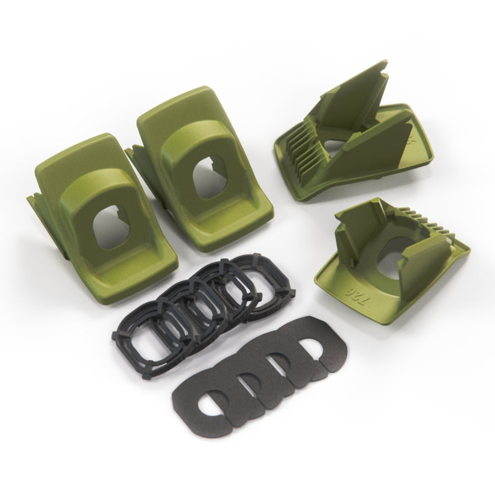 Mercedes W202 W208 W210 Rear Headrest Bracket Cover Trim Set of 4 - All Colours (A2029780029) — view 16