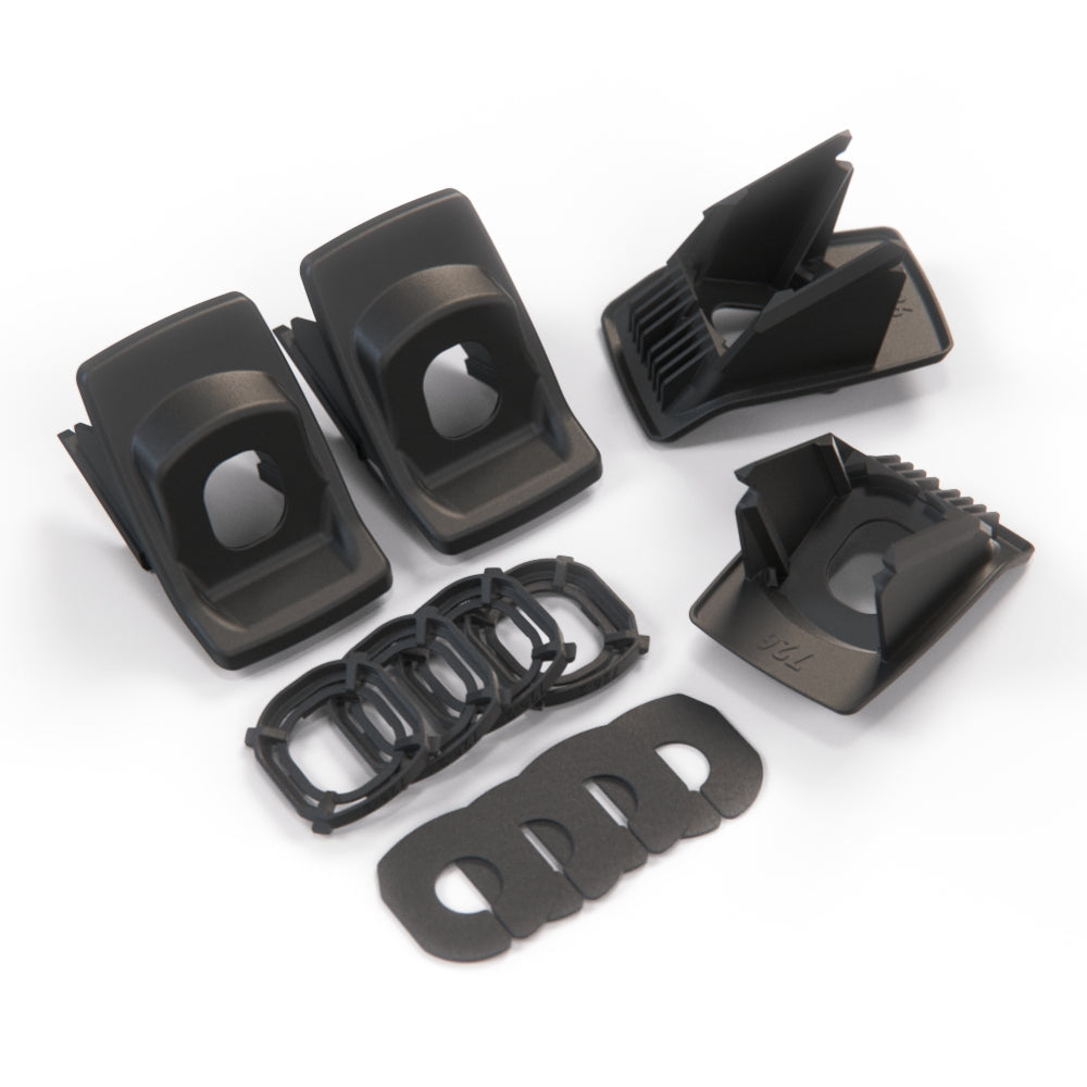 Mercedes W202 W208 W210 Rear Headrest Bracket Cover Trim Set of 4 - All Colours (A2029780029) — view 3