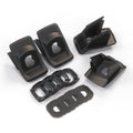 Mercedes W202 W208 W210 Rear Headrest Bracket Cover Trim Set of 4 - All Colours (A2029780029) — view 3