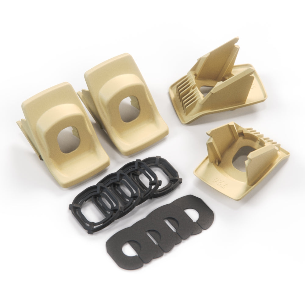 Mercedes W202 W208 W210 Rear Headrest Bracket Cover Trim Set of 4 - All Colours (A2029780029) — view 8