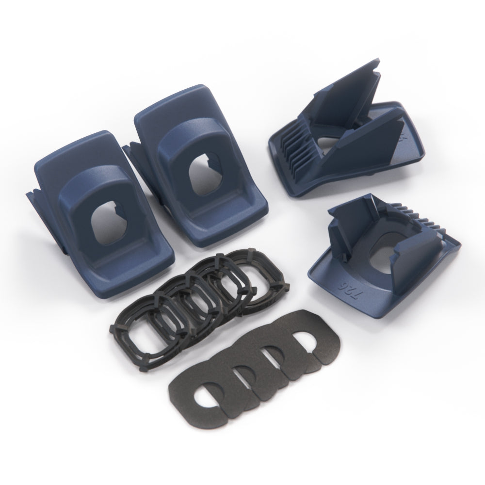 Mercedes W202 W208 W210 Rear Headrest Bracket Cover Trim Set of 4 - All Colours (A2029780029) — view 11
