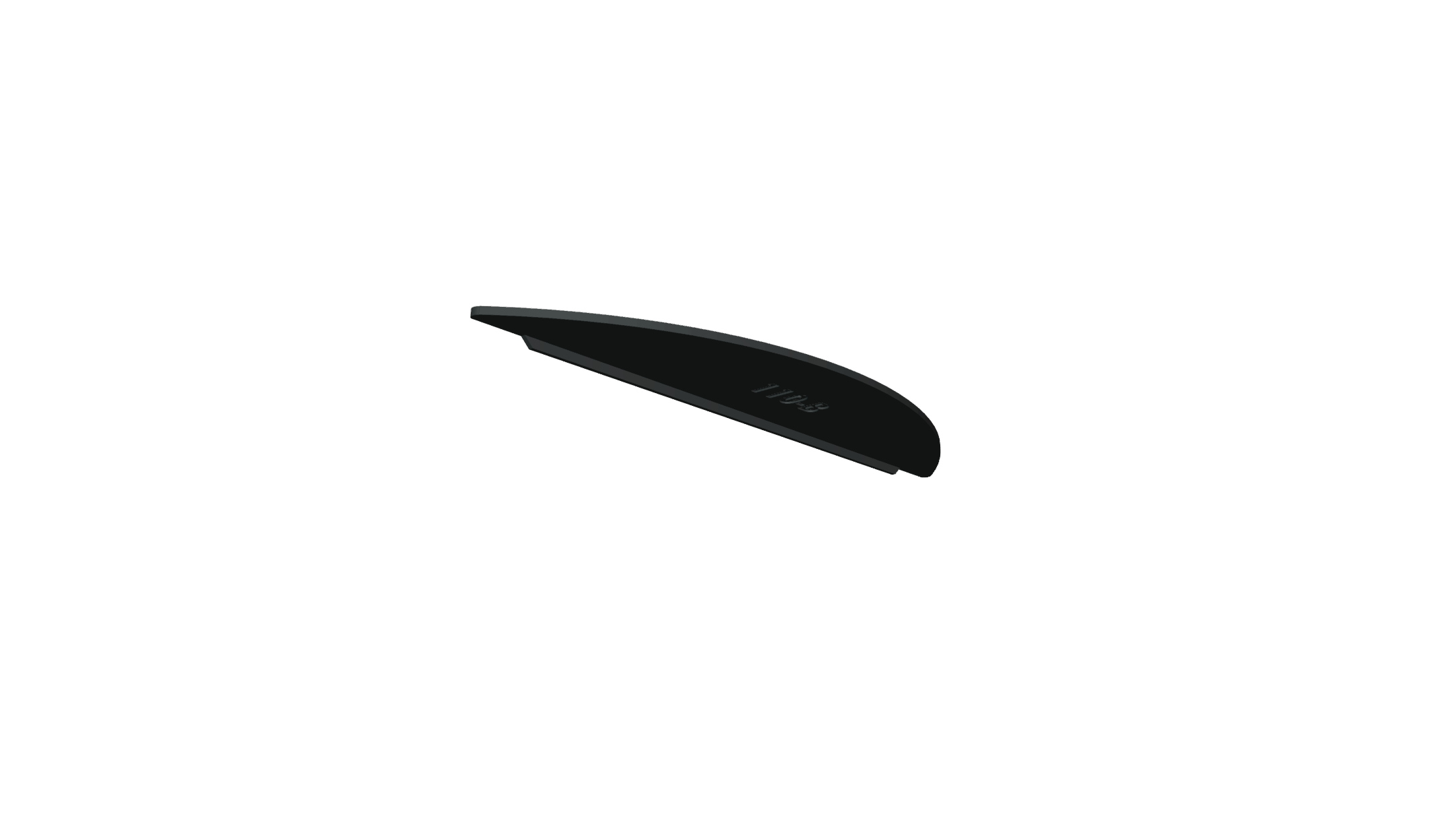 Mercedes W211 S211 Rear Window Wiper Bottom Cover (A211742013064 / A2117420130) - Version-B — view 3