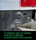 Land Rover Defender Rear Step - Heavy-Duty with Military-Style Anti-Slip Coating — view 5