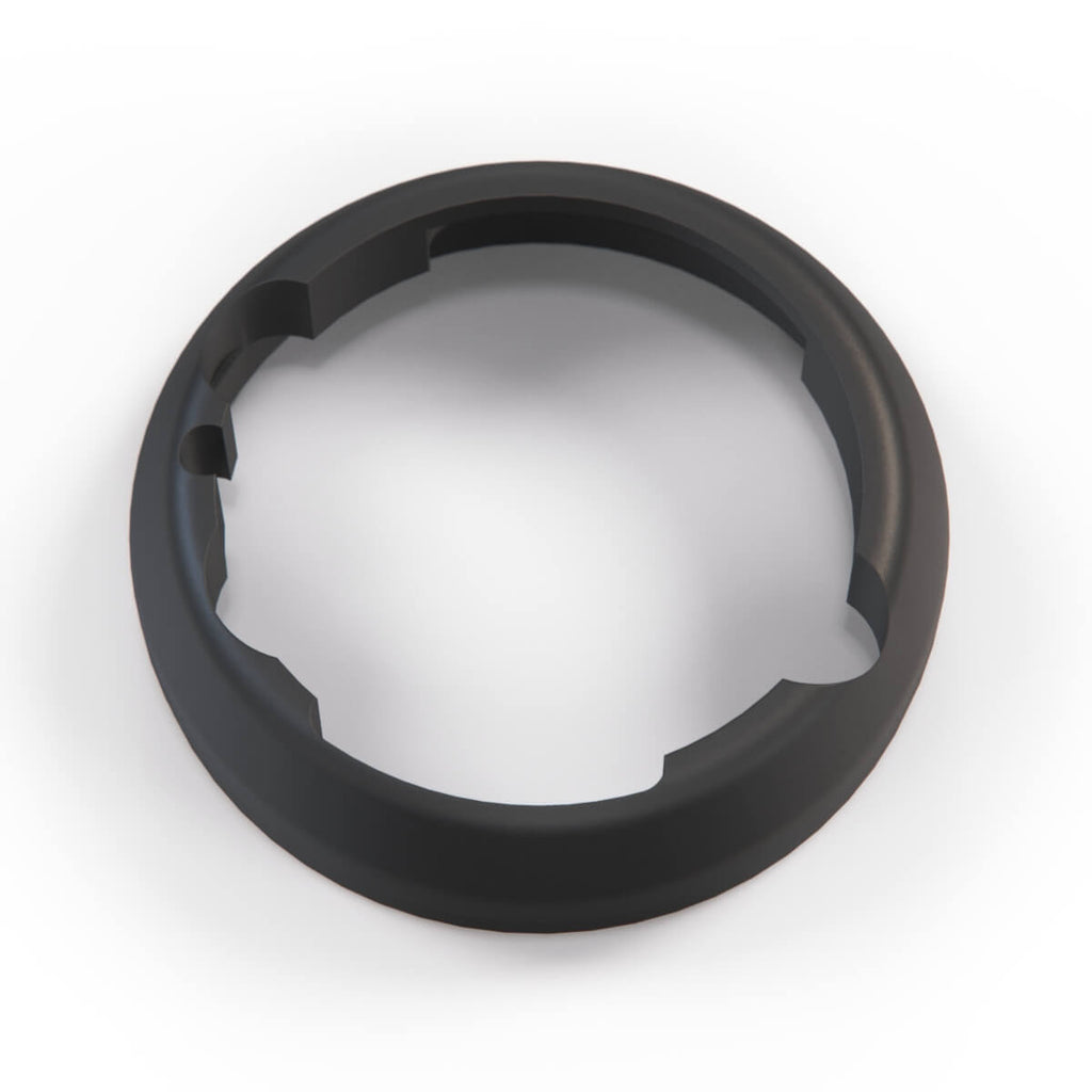 Yamaha XT 500 Speedometer Tachometer Bracket Grommet Black (1E6835236000) — view 2