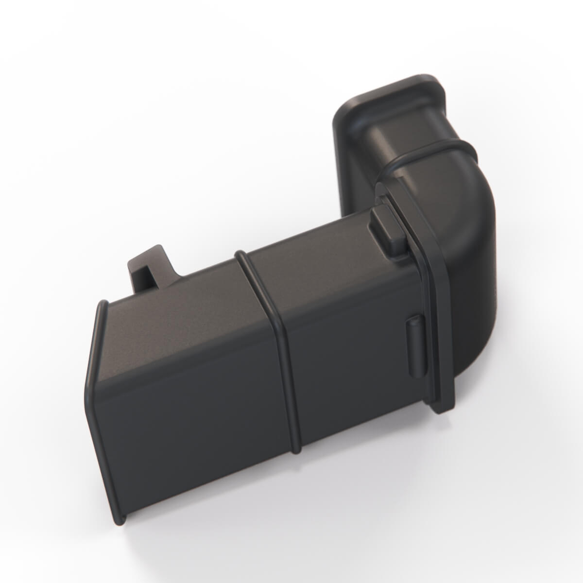 Yamaha XT500 Air Intake Silencer Black (583144410000) — view 3
