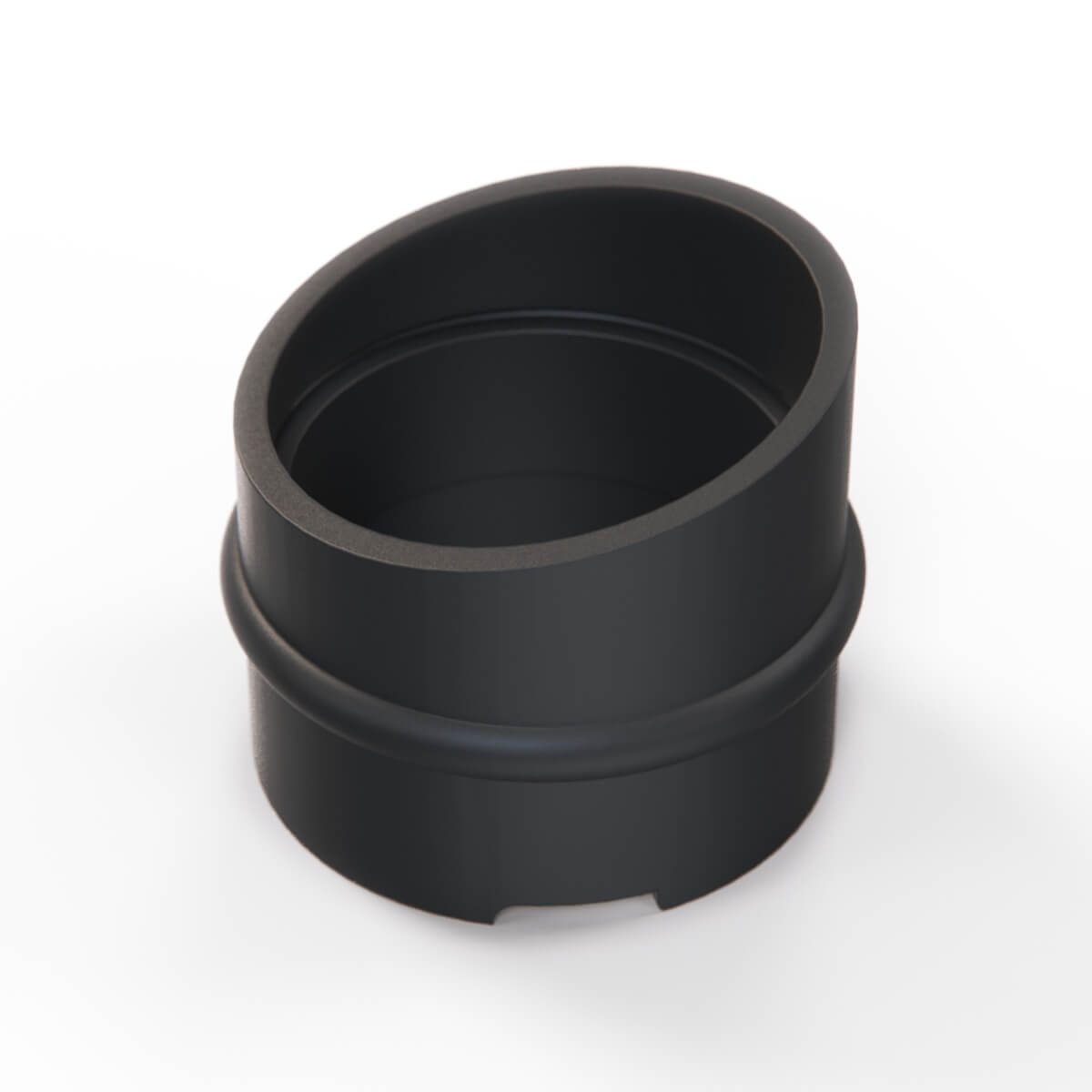 Yamaha XT500 Carburetor Air Filter Joint Sleeve Black (583144530100) — view 2